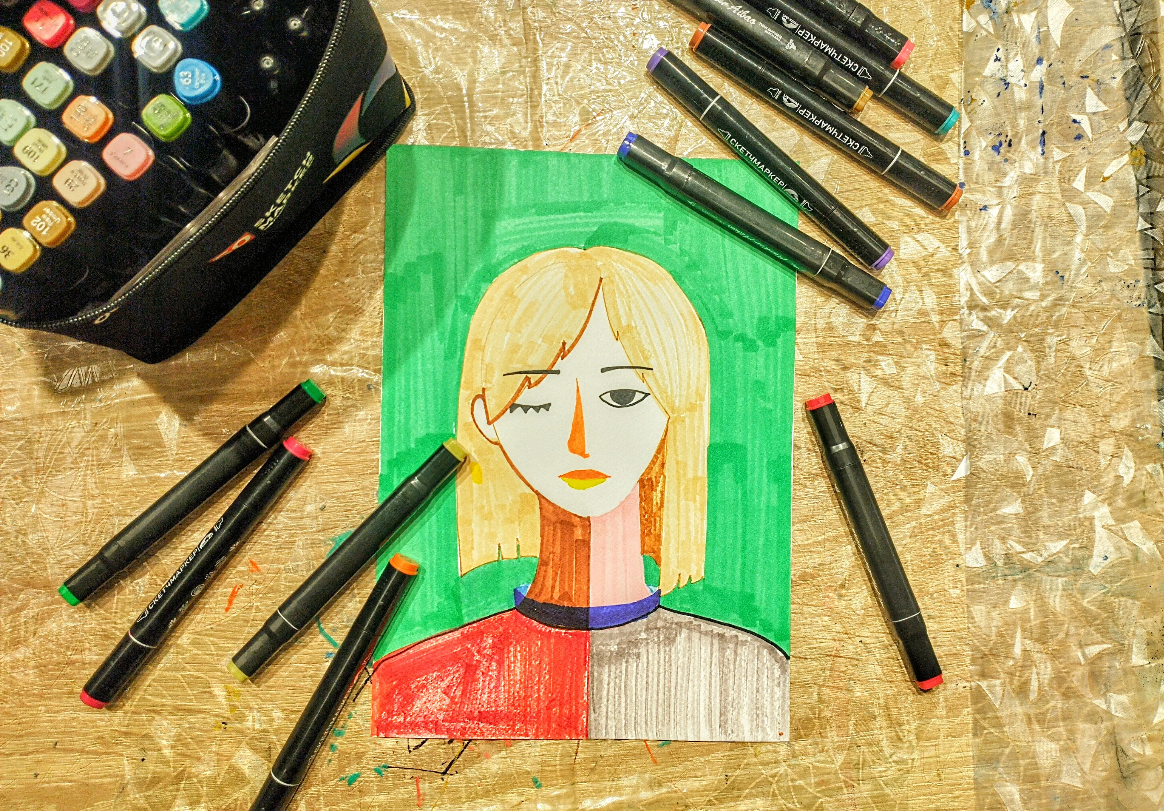 Мастер-класс «Портрет как у Малевича»